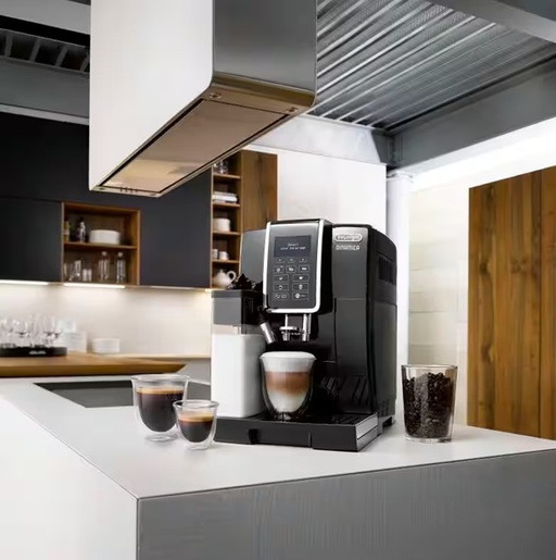 DeLonghi aparat za espresso kafu ECAM355.50.B Dinamica automatski, crni