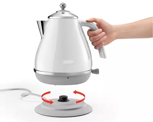 DeLonghi kuhalo za vodu KBOC2001.W Icona Capitals, 2000 W, 1.7 L, bijelo