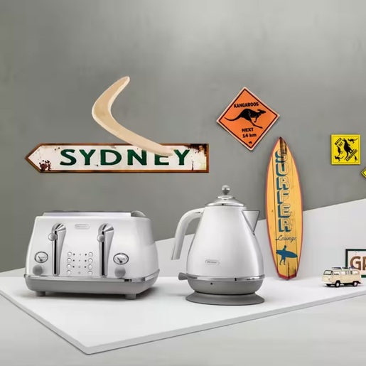 DeLonghi kuhalo za vodu KBOC2001.W Icona Capitals, 2000 W, 1.7 L, bijelo