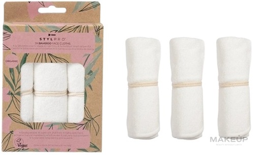 StylPro peškiri za lice od bambusa (3 kom) LJ33222