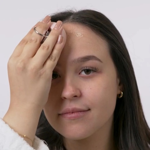 StylPro okrugla silikonska četka za piling LJ33274