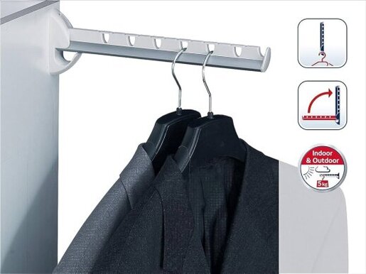 LEIFHEIT Vješalica za veš 31cm zidna AIRETTE