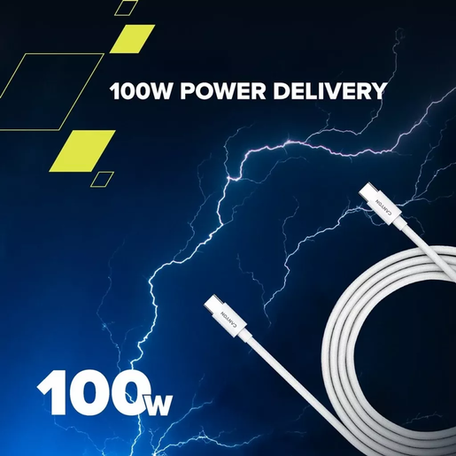 CANYON kabel CND-CC100AB12W, USB Type C - USB Type C
