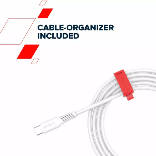 CANYON kabel CNS-CC100SC12W, USB Type C - USB Type C