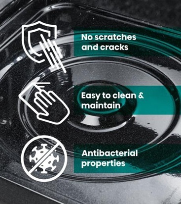 HISENSE mikrovalna pećnica H20MOBS4HI, 700 W, 20 L, crna