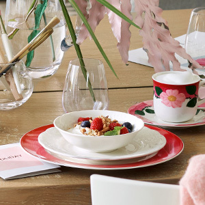 VILLEROY & BOCH zdjela 15CM 3810 ROSE SAUVAGE BLANCHE