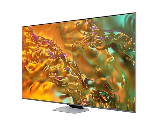 SAMSUNG QLED televizor QE65Q80DATXXH, 4K Ultra HD, Smart TV, Direct Full Array, NQ4 AI Gen2 Processor, Quantum HDR+, Silver