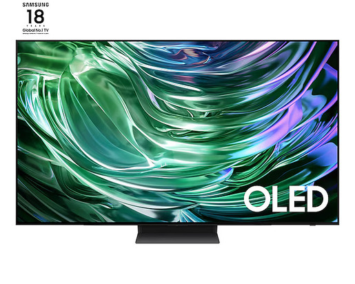 SAMSUNG OLED televizor QE55S90DAEXXH, 4K Ultra HD, Smart TV, NQ4 AI Gen2 Processor, HDR+, Motion Xxcelerator 144Hz, Black