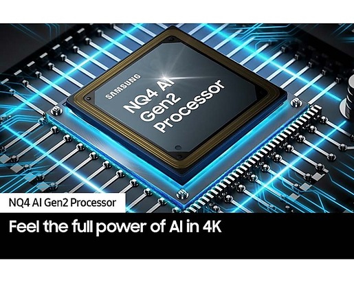 SAMSUNG Neo QLED televizor QE55QN90DATXXH, 4K Smart TV, NQ4 AI Gen2 procesor, Quantum Matrix tehnologija, VRR 100Hz, Motion Xcelerator 144Hz, Black