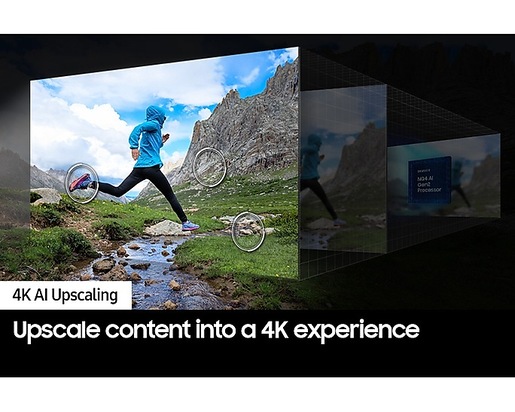 SAMSUNG Neo QLED televizor QE65QN85DBTXXH, 4K Ultra HD, Smart TV, NQ4 AI Gen2 Procesor, Kvantna Matrix tehnologija, VRR 100 Hz, Motion Xcelerator 120Hz, Silver