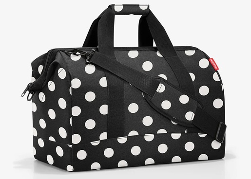Reisenthel putna torba AllRounder L, dots white