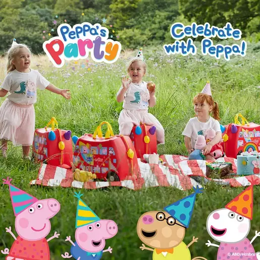 Trunki dječiji kofer 3u1 – Peppa Pig Party Bus