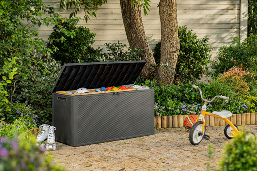 KETER Vrtna kutija 277L siva EMILY