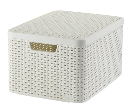 Curver Kutija za spremanje s poklopcem ratan L