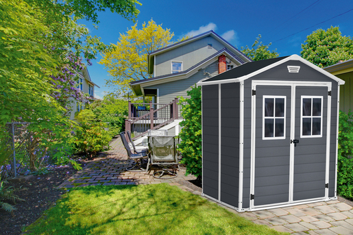 KETER kućica za vrt tamno siva MANOR 6X5 R