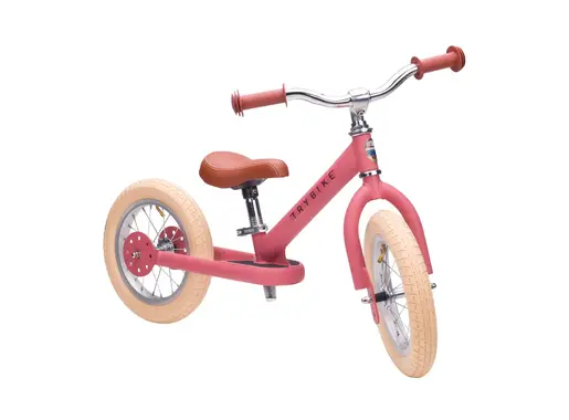 Trybike Balans bicikl 2u1 – Steel Vintage Pink Matt