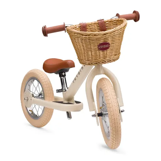 Trybike Balans bicikl 2u1 - Steel Vintage Cream Matt