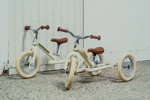 Trybike Balans bicikl 2u1 – Steel Vintage Red Matt