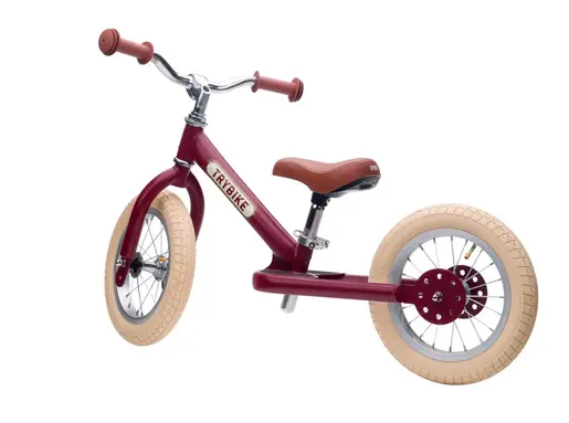 Trybike Balans bicikl 2u1 – Steel Vintage Red Matt