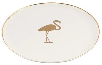 Porland desertni tanjirić Exotic, 18cm, flamingos