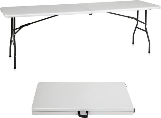 Koopman stol sklopivi 180x70x74cm bijeli