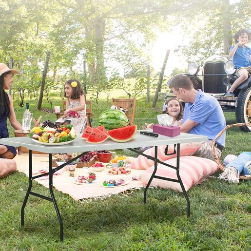 Koopman stol sklopivi 180x70x74cm bijeli