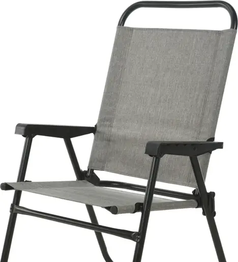 Koopman stolica sklopiva 60x56x91cm siva