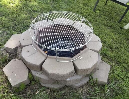 Koopman grill rešetka s nogama / roštilj