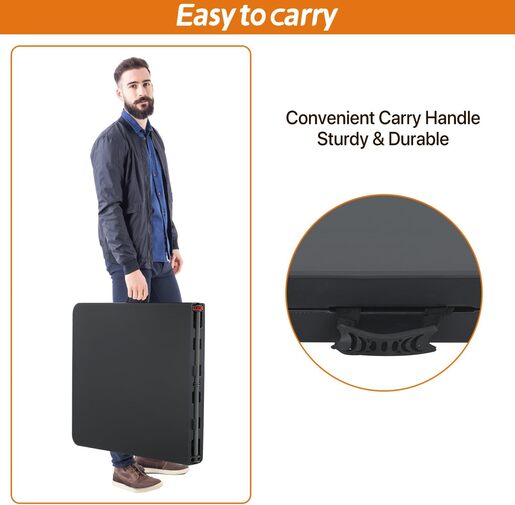 Koopman stol sklopivi 180x70x74cm antracit