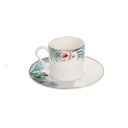 Exotic šoljica i tanjirić za kafu