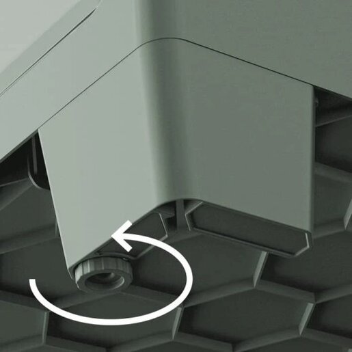 KIS Ormar 80x44x100 mint PVC PLANET