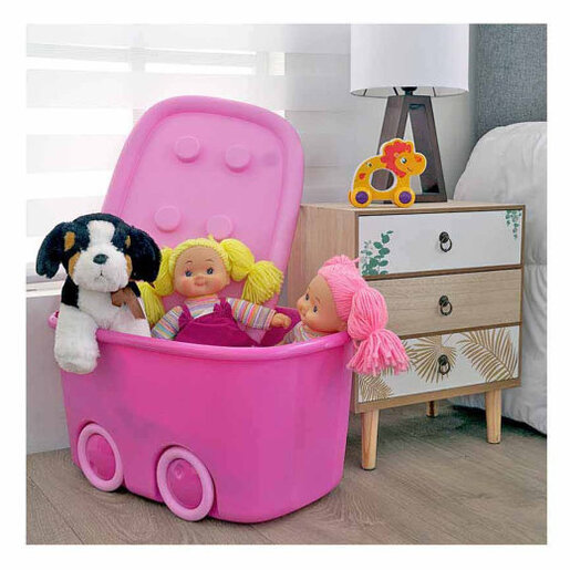 KIS Kutija za igracke 46L roza