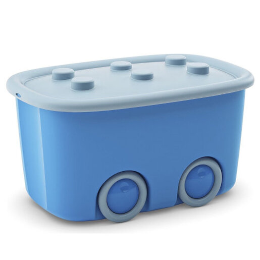 KIS Kutija za igracke 46L svijetlo plava