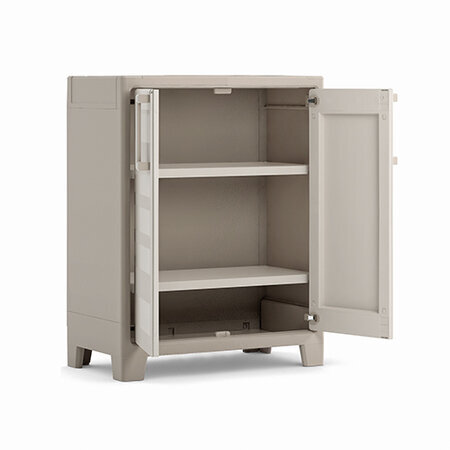 KIS  Ormaric 80x44x100h bež PVC