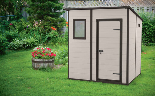 KETER kućica za vrt bež MANOR 6X6