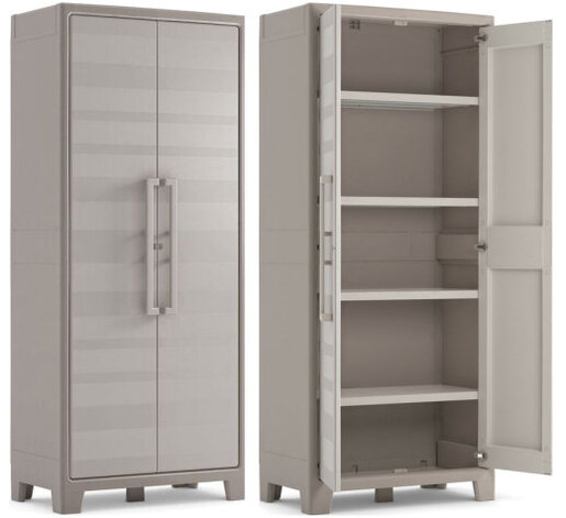 KIS Ormar 80x44x182 bež PVC GULLIVER