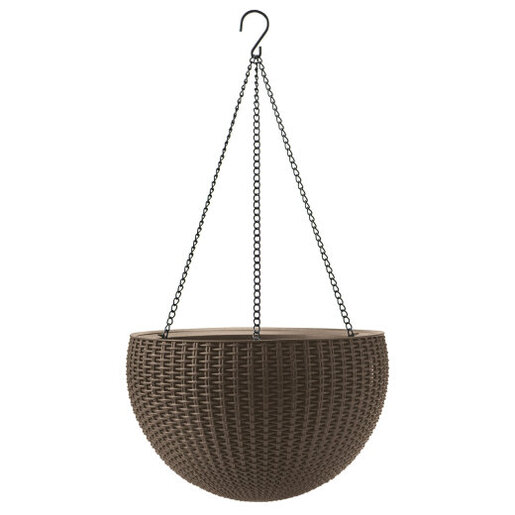 KETER Saksija viseća bez 35x35x22cm rattan
