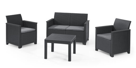 KETER Garnitura siva ELODIE