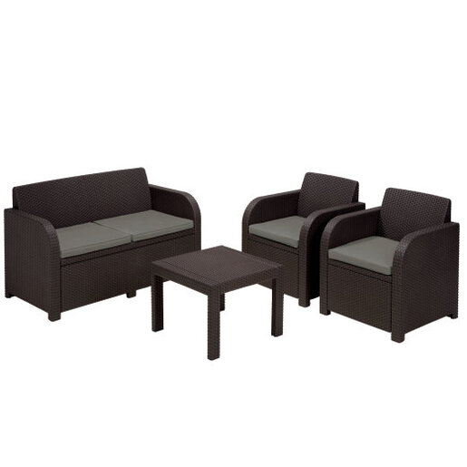 KETER Garnitura smeđa  GEORGIA