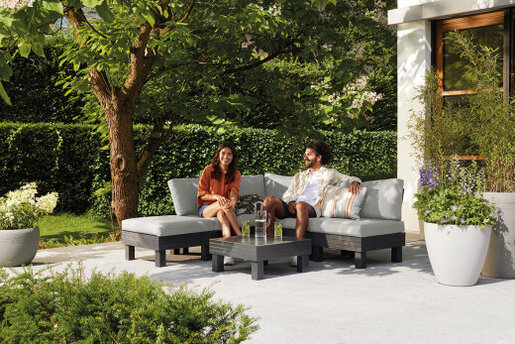 KETER Garnitura set siva ELEMENTS