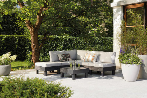 KETER Garnitura set siva ELEMENTS