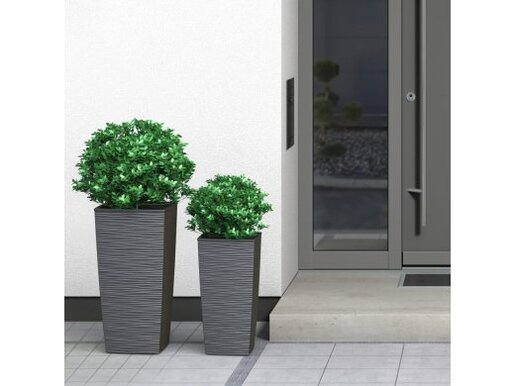 GARDINO Saksija Finesa 30x30x57 antracit