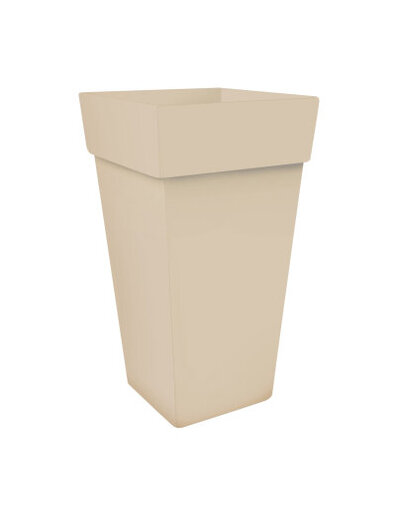 GARDINO Saksija Melrose kvadrat 30x30x41 bež