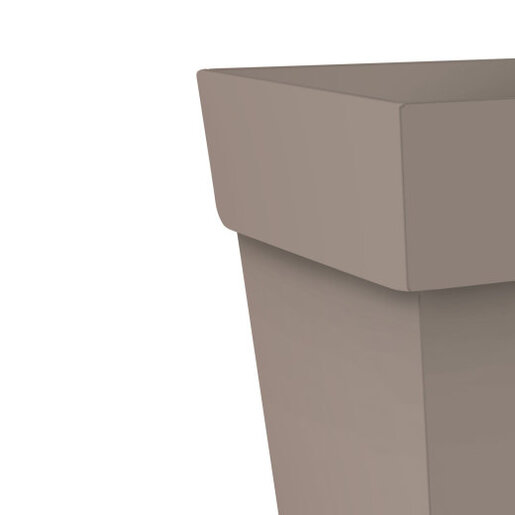 GARDINO Saksija Melrose kvadrat 40x40x50 bež
