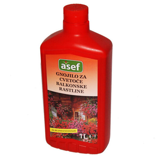Gnojivo za balkonske biljke 1000ml Asef