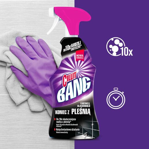 CILLIT BANG pjenasto višenamjensko sredstvo za čišćenje BLACK MOULD, 750ML