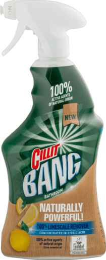 CILLIT BANG sredstvo za uklanjanje kamenca u spreju NATURALLY P. LIMESCALE, 750ML