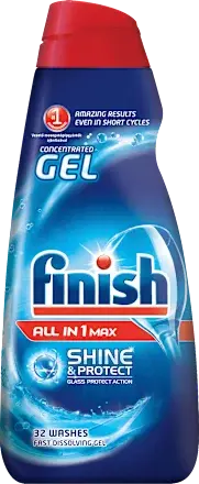 FINISH ALL IN 1 Power gel za mašinsko pranje suđa, 650 ml
