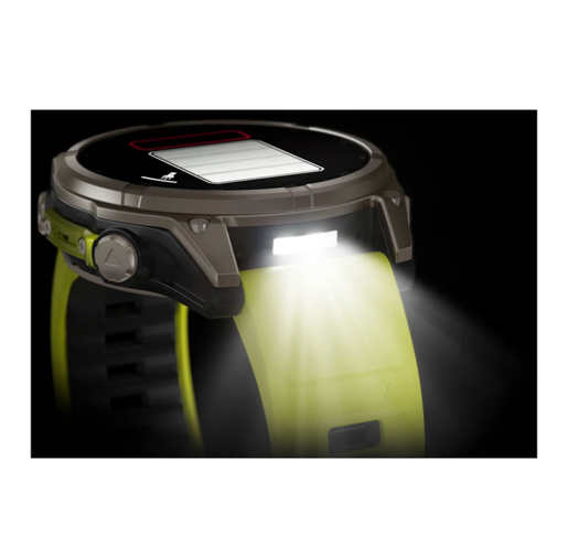 GARMIN Fenix 8 SOLAR Sapphire Amp Yellow graphite (010-02906-21), 47 mm, pametni sat