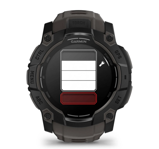 GARMIN Instinct 3 AMOLED Black Charcoal (010-03020-00), 50 mm, pametni sat